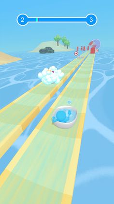 Bathtub Race 3D - Screenshot 1
