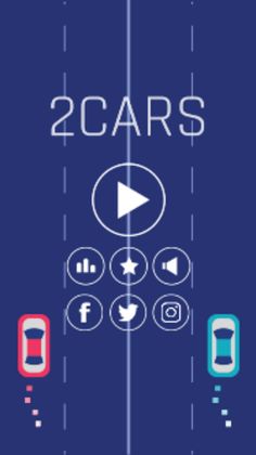 two cars super cool neon - Screenshot 1