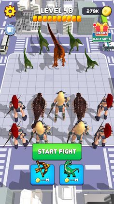 Dinosaur Monster Fight Battle - Screenshot 1