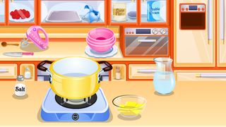 cook cake with berries games - Screenshot 1