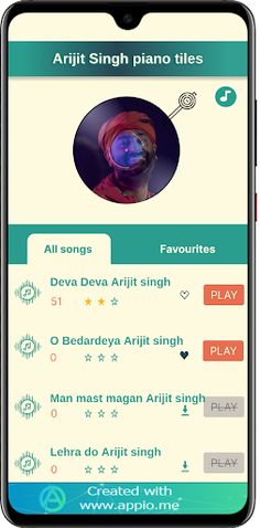 Arijit Singh Piano Tiles Game - Screenshot 3