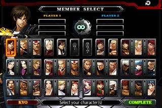 THE KING OF FIGHTERS-A 2012 - Screenshot 2