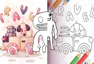 Coloring Garten - Screenshot 2