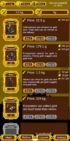 Idle Gold: Tycoon Miner Diggin - Screenshot 1