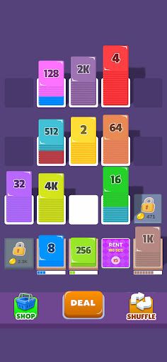 2048 Stack Sort - Shuffle Game - Screenshot 4