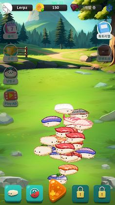 촐리테어 (Solitaire: Sushi Life) - Screenshot 2