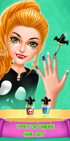 Halloween Makeover Salon Game - Screenshot 3