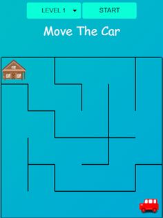Car Maze Game - Screenshot 2
