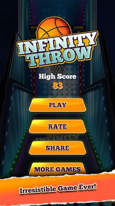 Infinity Throw - Basketball Fl - Screenshot 1