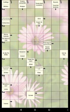 Mots Fléchés Mars 2017 - Screenshot 1