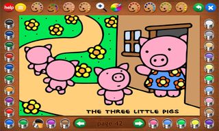 Coloring Book 8: Fairy Tales - Screenshot 2