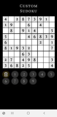 Custom Sudoku - Infinite Plays - Screenshot 4