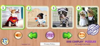 Dog Cosplay Puzzle - Screenshot 1