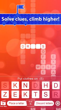 Crossword Climber - Screenshot 2