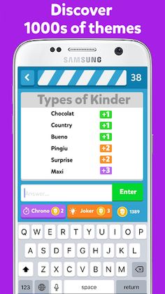 Fight List - Categories Game - Screenshot 1