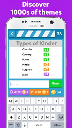 Fight List - Categories Game - Screenshot 1