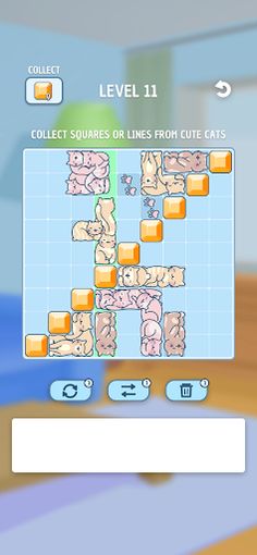 Cats and Gems Puzzle - Screenshot 1