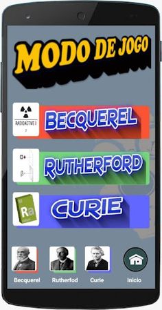 Quizmica - Radioatividade - Screenshot 1