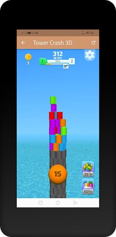 Tower Crash 3D - Screenshot 1