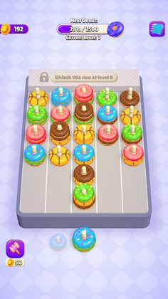 Donut Sort - Screenshot 1