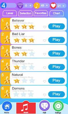 Imagine Dragons Piano Game - Screenshot 2