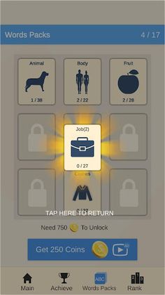 Hangman Classic Word Game - Screenshot 2