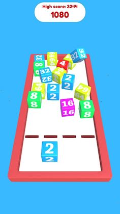 Merge Cubes 2048 - Screenshot 4