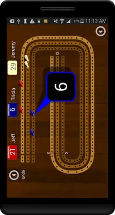 Cribbage Pegboard - Screenshot 2
