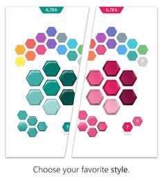Hexagon Colors - Relaxing game - Screenshot 2