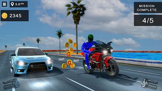 Highway Moto Rider Bike Racing - Screenshot 1
