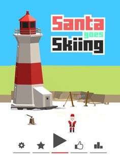 Santa goes Skiing - Screenshot 1