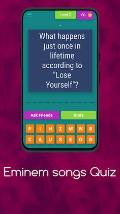 EMINEM: SONGS QUIZ - Screenshot 2