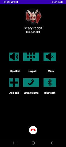 fake call scary  krampus prank - Screenshot 2