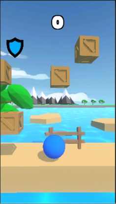 Raining Cubes - Screenshot 1