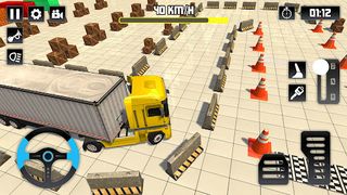Euro Truck Parking - Truck Jam - Screenshot 1