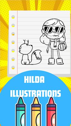 Hilda Coloring - Screenshot 2