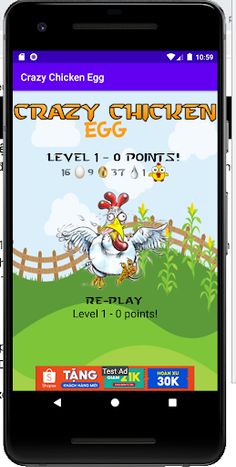 Crazy Chicken Egg - Screenshot 1