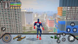 Spider Fighter Rope Hero Game - Screenshot 1
