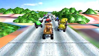 Monster Truck Racing McQueen T - Screenshot 2