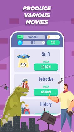 Idle Movie Studio - Screenshot 4