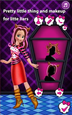Girls fashion dress up games - Screenshot 4