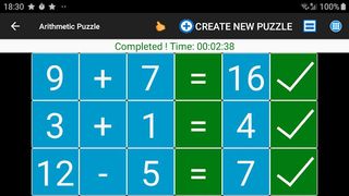 Simple Arithmetic Puzzle - Screenshot 1
