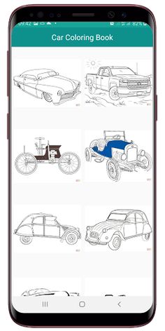 Car Coloring Book - Screenshot 2