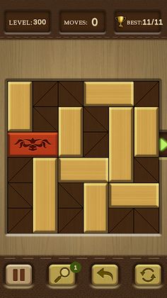 wood slide puzzle - Screenshot 3