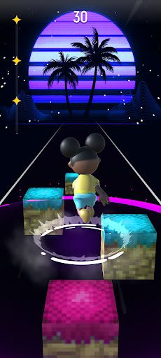 Amanda Adventurer Tiles Hop - Screenshot 3