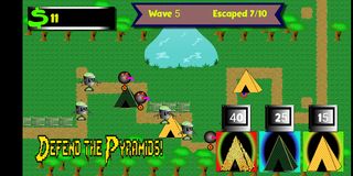 Pyramids vs Bots - Screenshot 2