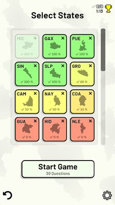 States of Mexico Quiz - Screenshot 3