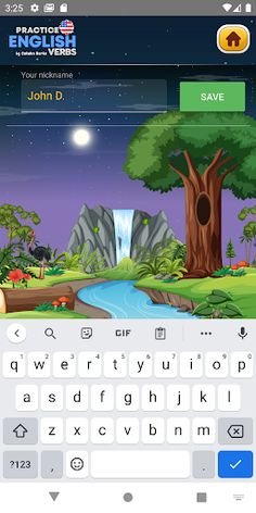 Learn English Verbs Game - Screenshot 3