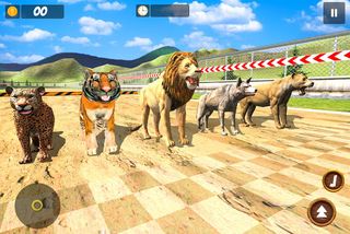 Wild Animals Race Simulator - Screenshot 1