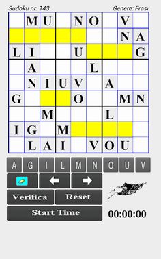 Sudoku Letterali - Screenshot 4